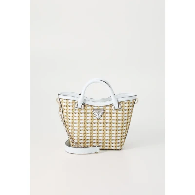 Bild av Guess Atalia MINI TOTE Handväska, Storlek: One Size, Natural/white