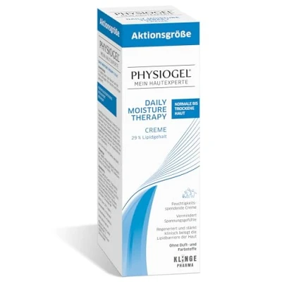Bild av PHYSIOGEL Daily Moisture Therapy Cream 200 ml närande fuktkräm för torr hud regenererande hudkräm skyddar mot återkommande torrhet