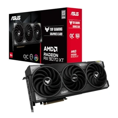 Bild av ASUS Radeon RX 9070 XT TUF Gaming OC (16GB GDDR6/PCI Express 5.0/MHz/20000MHz)