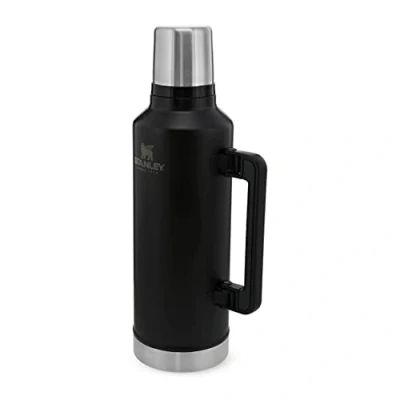 Bild av Stanley Classic Legendary Termosflaska 2.3L Matte Black BPA Fri Termos I Rostfritt Stål Håller Varmt 45 H Läckagesäkert Lock, Fungerar Som Mugg Tål Maskindisk