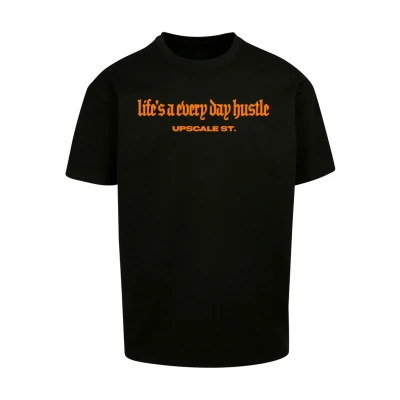 Bild av Upscale by Mister Tee Hustle Tshirt med print, Storlek: Large, Black