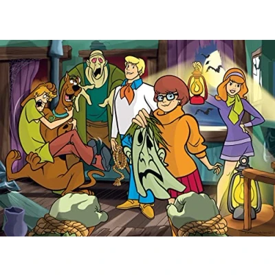 Bild av Ravensburger Scooby doo pussel, 1 000 bitar, presentidé för henne eller honom, vuxna pussel