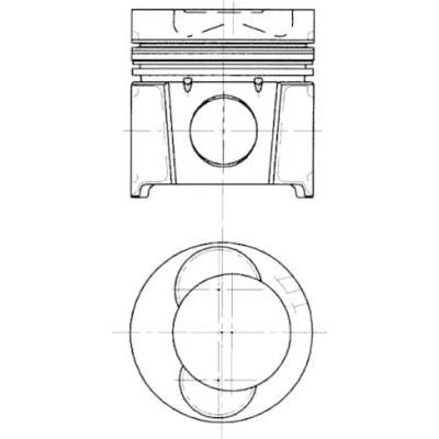 Bild av KOLBENSCHMIDT 99339960 Kit de réparation, Piston / Chemise cylindre MAN: M 2000