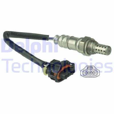 Bild av DELPHI ES20514 12B1 Sonde lambda planaire, chauffé OPEL: Mokka / X, CHEVROLET: Aveo 5 portes, Trax, Berline