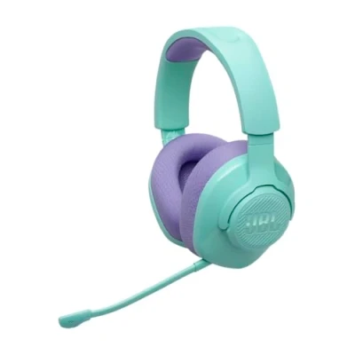 Bild av JBL Quantum 360 Wireless Trådlöst over ear gaming headset, dubbel trådlös anslutning via 2,4 GHz &amp; Bluetooth, avtagbar mikrofon med tyst läge, QuantumSURROUND Sound Signature, 22h speltid, cyan