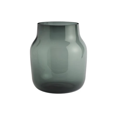 Bild av Muuto Silent Vase Vas Dark Green Large Ø20 x H23 cm
