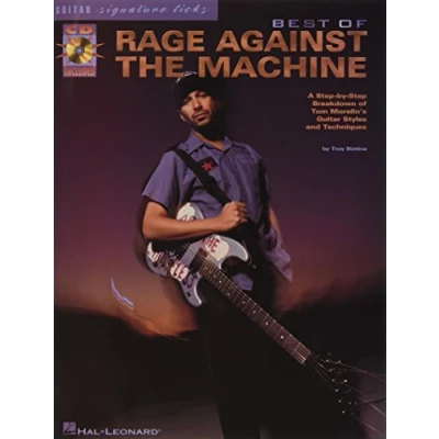 Bild av the best of rage against machine: guitar signature licks guitare+cd