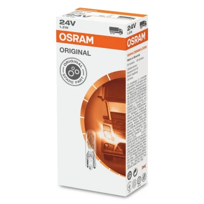 Bild av OSRAM ORIGINAL LINE 2741 Ampoule 24 1,2 sur socle MERCEDES BENZ: T1/TN Сamion à Plateau/Сhâssis, T2/LN1 Plateau/Сhâssis