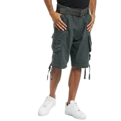 Bild av Brandit Savage Vintage Shorts, Storlek: Large, Charcoal