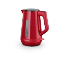 Bild av BOSCH Vattenkokare TWK1M124 röd plast 2 400 W 1,7 l