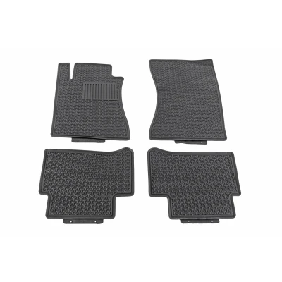 Bild av VAICO V30 4033 Ensemble de tapis sol Caoutchouc avant et arrière 4 noir Sur mesure MERCEDES BENZ: Classe E Berline