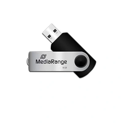 Bild av MediaRange MR908 USB flashminne — 2.0, Type A, 8 GB, Grå