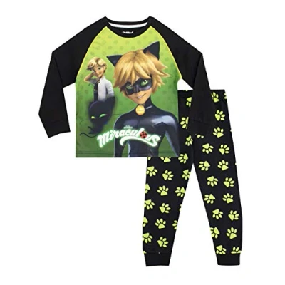 Bild av Miraculous Pojkar Pyjamas Cat Noir Flerfärgad 110