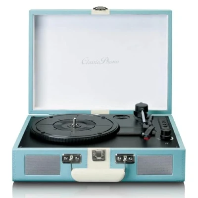 Bild av Giradischi Lenco (Tt 110 Blue) Amplificato, Con Diffusori E Bluetooth 5.0
