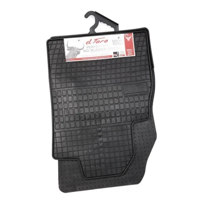 Bild av FROGUM 0691 Ensemble de tapis sol Caoutchouc avant et arrière 4 noir Sur mesure CHEVROLET: Cruze Berline, 5 portes, Break