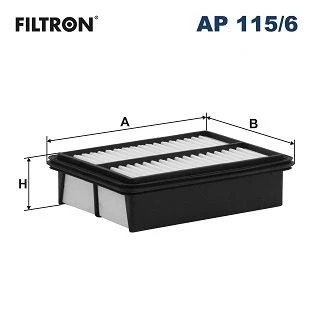 Bild av FILTRON AP 115/6 Luftfilter 56mm 166mm 218mm Filterinsats MAZDA: CX 3, 30, 3 Hatchback