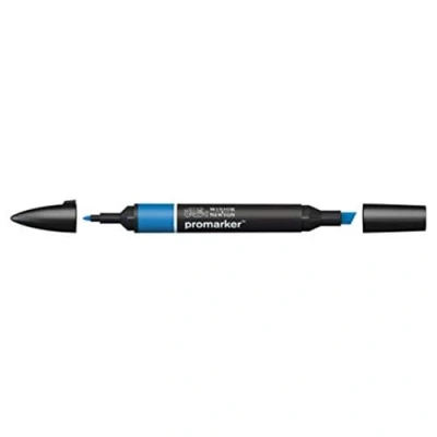 Bild av Winsor &amp; Newton &quot; ProMarker 0203355 professionell layoutmarkör 2 spetsar, fin och bred för ritningar, design layouter fransk marin