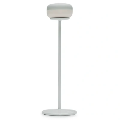 Bild av Fatboy LED uppladdningsbar bordslampa Cheerio, grå, dimbar, IP55