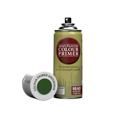 Bild av The Army Painter Colour Primer, Greenskin 400ml primer spray, acrylic lacquer spray for fantasy models miniatures painting and Warhammer figures