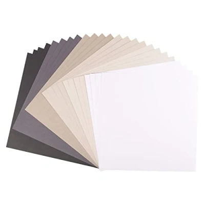 Bild av Vaessen Creative Florence scrapbookpapper, 216 g, 12 x 24 ark, multipack, svart, papper, multifärg, 30,5 0,7 cm