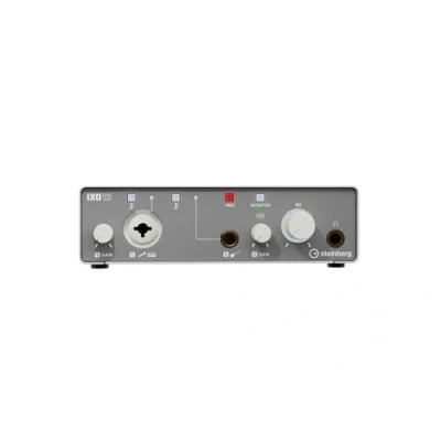 Bild av Steinberg IXO12, 2 x USB 2.0 ljudgränssnitt med en mikrofonförförstärkare, inklusive Cubase AI och CuBasis LE programvarupaket