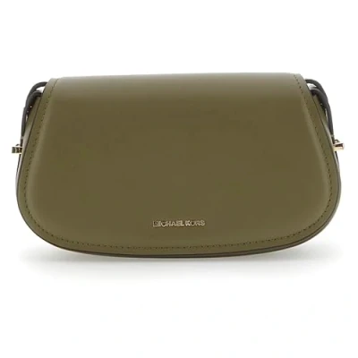 Bild av Michael Kors Lydia FLAP Axelremsväska, Storlek: One Size, Safari green