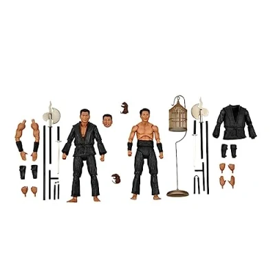 Bild av NECA Teenage Mutant Ninja Turtles Shadow Warriors Set om 2, flerfärgad, 100% plast, i presentförpackning