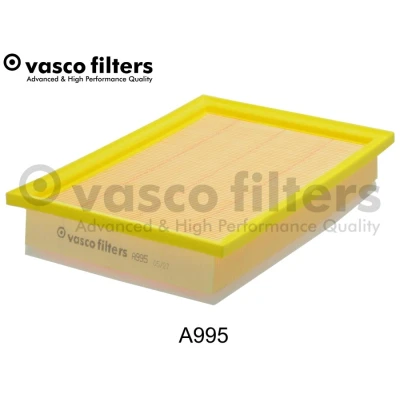 Bild av DAVID VASCO A995 Filtre à air 59 211 306 rectangulaire Cartouche filtrante avec préfiltre VOLKSWAGEN: Sharan I, VAN, FORD: Galaxy Mk1 MPV