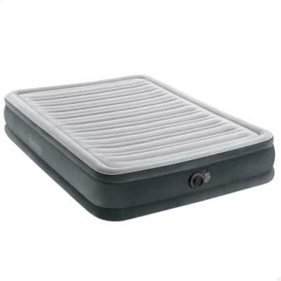 Bild av Intex 67768ND Materasso Dura Beam Comfort Plush Piazza e Mezza con Pompa Elettrica Incorporata, 137x191x33 cm