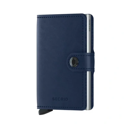 Bild av Secrid Miniwallet Original Navy Gratis gravyr