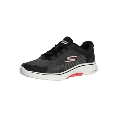 Bild av Skechers GO WALK 7 Sneakers, Storlek: 42.5, Black/red Textil