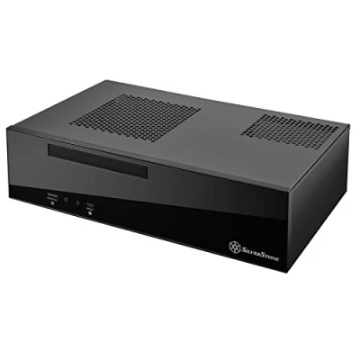 Bild av SilverStone SST ML09B Milo Mini ITX kompakt HTPC skrivbordshölje, svart