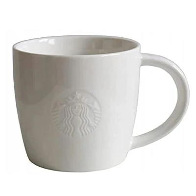 Bild av STARBUCKS Mug mugg klassisk vit hög 355 ml original