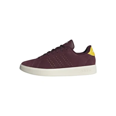 Bild av adidas För Män ADVANTAGE 2.0 SHOES, maroon/utility yellow/off white, 46 2/3 EU