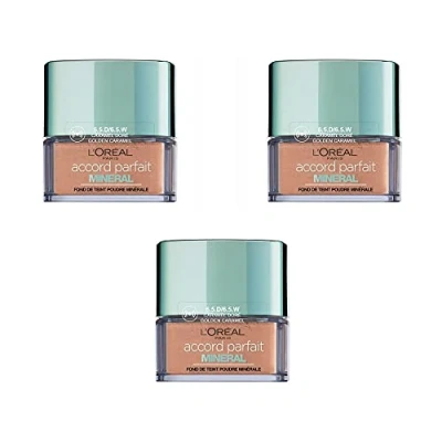 Bild av L&#039;Oréal True Match Minerals Poeder Foundation 6.5.D/6.5.W Golden Caramel