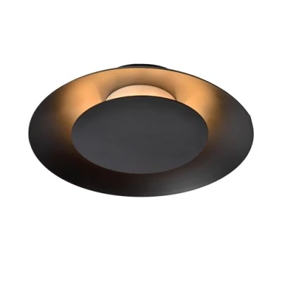 Bild av Lucide Foskal LED taklampa i svart, Ø 21,5 cm