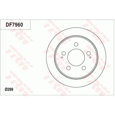 Bild av Bromsskiva, Bakaxel, ssangyong, 4840109000, K4840109001