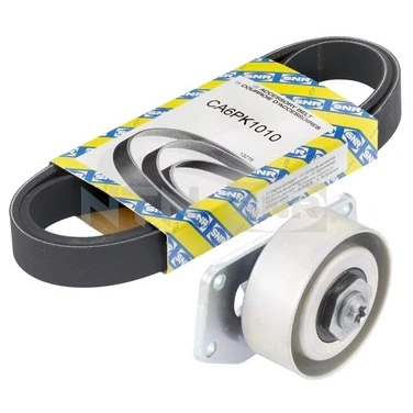 Bild av SNR KA859.18 Jeu de courroies trapézoïdales à nervures PEUGEOT: 206 3/5 portes, SW, Berline