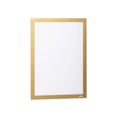 Bild av Durable 487230 inforam Duraframe® A4, självhäftande magnetram, 2 pack, guld