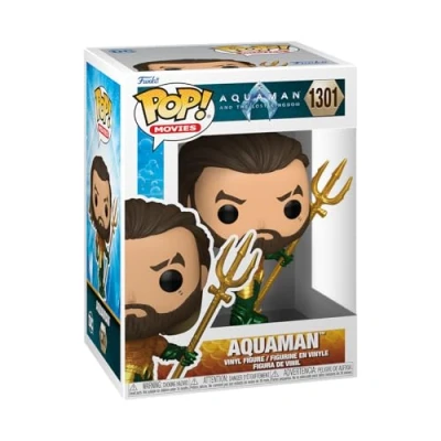 Bild av Funko Pop! Filmer: DC Aquaman Hero Suit Samlarobjekt vinylfigur Presentidé Officiella varor Leksaker för barn och vuxna Filmfans Modellfigur samlare display
