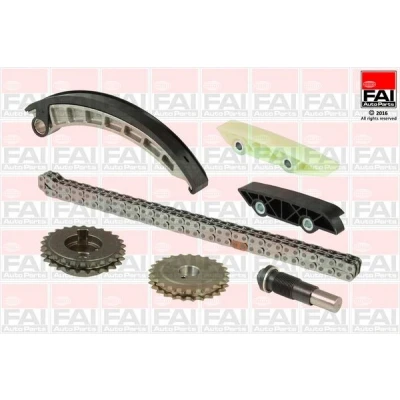 Bild av FAI AutoParts TCK195LNG Jeu de distribution à chaînes sans joints, avec roues dentées roue dentée duplex, Chaîne rouleaux
