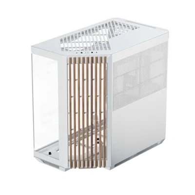 Bild av APNX V1 White/Wood Chassi Miditower Vit