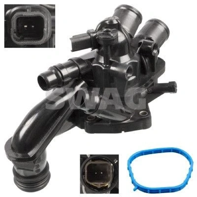 Bild av SWAG 33 10 4543 Thermostat d&#039;eau 105 avec joint d&#039;étanchéite commutateur de température boîtier PEUGEOT: 508 I SW, Berline