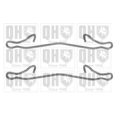 Bild av QUINTON HAZELL BFK650 Kit d&#039;accessoires, plaquette de frein à disque VOLVO: XC90 I, FORD: FIESTA 5, Fusion Break, KA 3 portes
