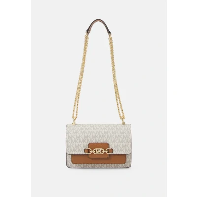 Bild av Michael Kors Heather XS Xbody Axelremsväska, Storlek: One Size, Vanilla