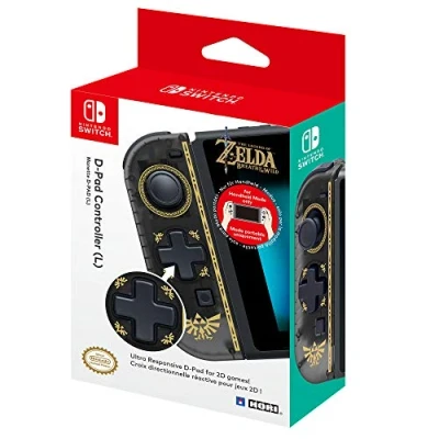Bild av HORI D Pad Controller ZELDA Kontroller, Flerfärgad, 10 x 3,5 14 cm