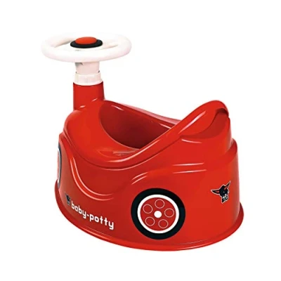 Bild av BIG Spielwarenfabrik 800056801 Bobby Car Potta med Design Ratt, Tuta och Avtagbar Insats för Enkel Tömning, Från 18 månader, Tillverkad i Tyskland