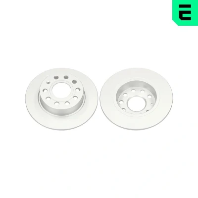 Bild av OPTIMAL BS 8018C Disque de frein Essieu arrière 253 10 5/10 plein revêtu VOLKSWAGEN: Golf 6, 5, Scirocco III, SEAT: Leon III 3/5 portes