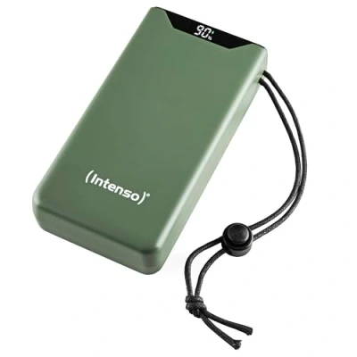Bild av Intenso Powerbank F20000, externt batteri med PD (20W) &amp; QC (18 W), USB C och A port, 20 000 mAh, grön: Amazon.de: Elektronik foto