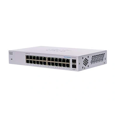 Bild av Cisco Business CBS110 24T D ohanterad omkopplare 24 portar GE 2x1G SFP Delad Begränsat livstidsskydd (CBS110 D)